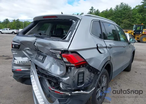 2022 Volkswagen Tiguan 2.0T Se from USA, damaged, VIN 3VV2B7AX0NM158691